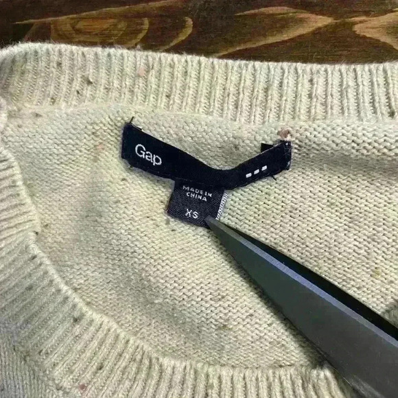Cream Gap Lightweight Cotton Sweater XS - Picture 6 of 9